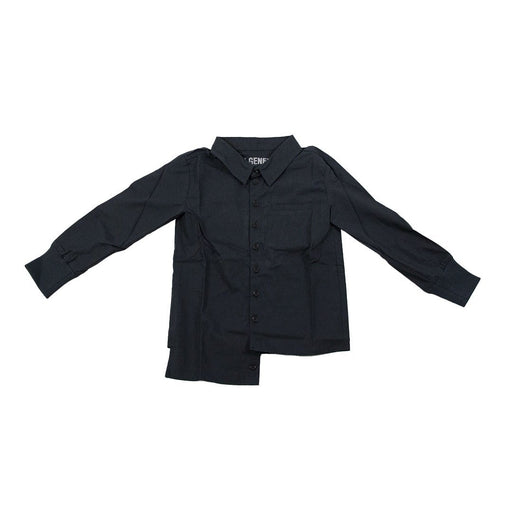 New Generation Drenge Skjorte - Pure Black Konkurspriser ny 4år 