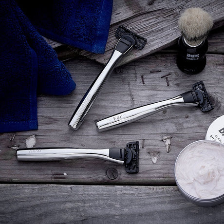 Koto - Kvalitets barberskaft og knivskarpe barberblade